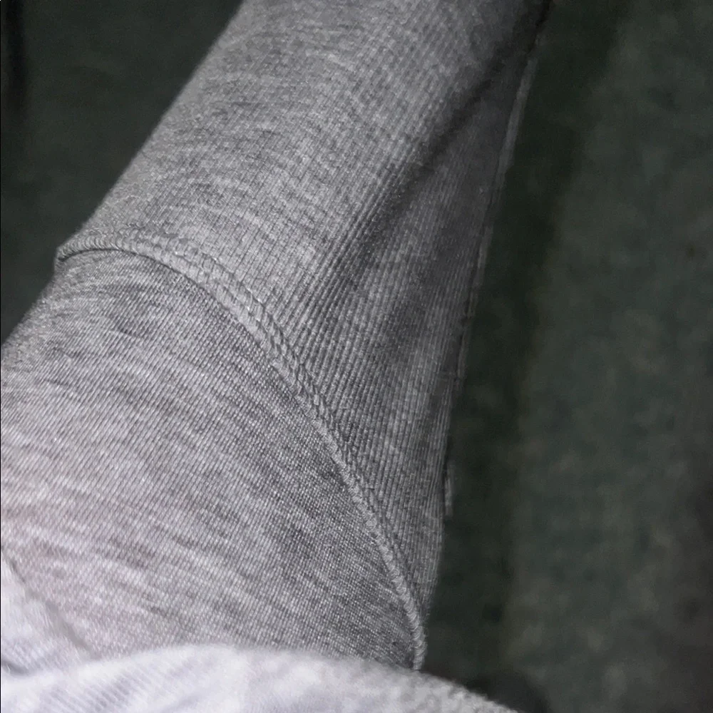 Athleta Gray Cowl Neck Sweater